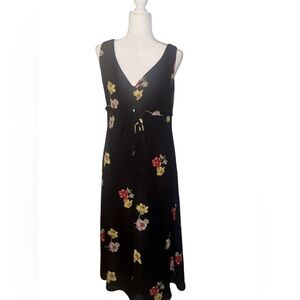 Vintage Donna Ricco Floral Sleeveless Dress